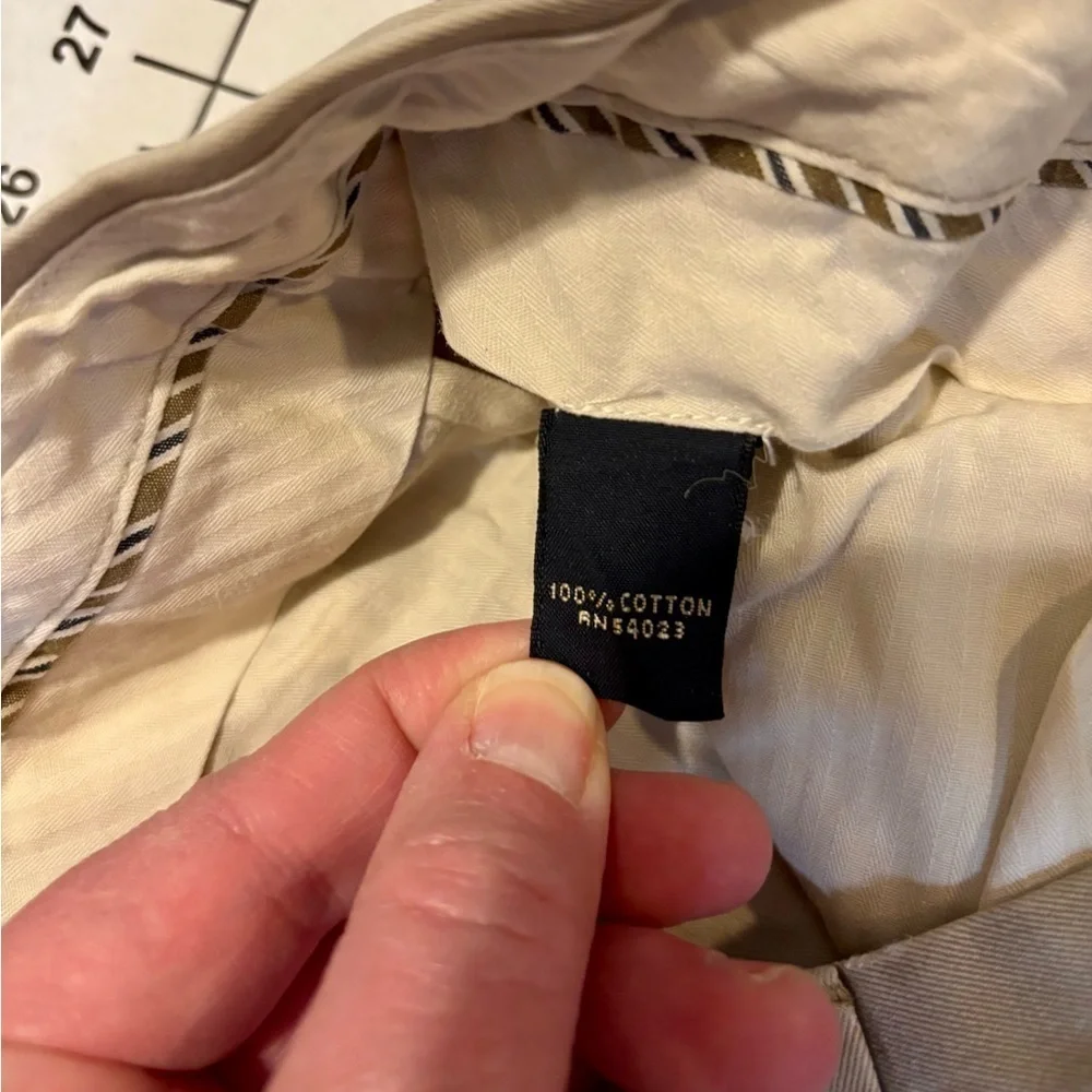 Banana Republic Men's Size 30/30‎ Tan Straight Fit Gavin Pants